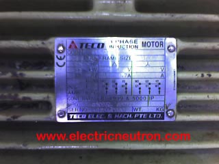 How To Read An Electric Motor Nameplate